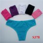 FUNCILAC Lot 5 pcs Woman Underwear Women\'s Cotton Briefs Solid Fashion Sexy Ladies Girls Panties In