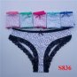 FUNCILAC Lot 5 pcs Woman Underwear Women\'s Cotton Briefs Solid Fashion Sexy Ladies Girls Panties In