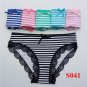 FUNCILAC Lot 5 pcs Woman Underwear Women\'s Cotton Briefs Solid Fashion Sexy Ladies Girls Panties In
