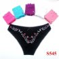 FUNCILAC Lot 5 pcs Woman Underwear Women\'s Cotton Briefs Solid Fashion Sexy Ladies Girls Panties In