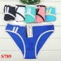 FUNCILAC Lot 5 pcs Woman Underwear Women\'s Cotton Briefs Solid Fashion Sexy Ladies Girls Panties In