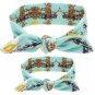 2PC/Set Mom Love Kids Rabbit Ears Hair Band Ornaments Tie Bow Women Headband Stretch Knot Cotton Hea
