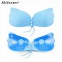 Women\'s Super Push Up Invisible Bra Sexy Bralette Soutien Gorge Backless Silicone Strapless Fly Bra
