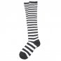 6 Colours Classic Vogue Women Sock Thigh High Striped Over the Knee Socks Cotton Stockings