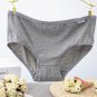 SCECENT Sexy Women Panties Mid-Rise Seamless Candy Color Breathable Cotton Triangle Temptation Under