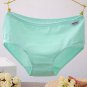 SCECENT Sexy Women Panties Mid-Rise Seamless Candy Color Breathable Cotton Triangle Temptation Under