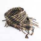 Unisex Lightweight Plaid Tassel Arab Desert Shemagh KeffIyeh Scarf Wrap Pashmina