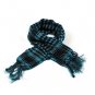Unisex Lightweight Plaid Tassel Arab Desert Shemagh KeffIyeh Scarf Wrap Pashmina