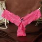 Plus Size S M L XL Women Super Sexy Thin G String Bowknot Lace Underwear Lady Thongs