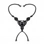 Women Sexy Bra Straps Flowe Butterfly Strap Brassiere Part Rhinestone Decoration Underwear Cross Bra