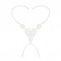 Women Sexy Bra Straps Flowe Butterfly Strap Brassiere Part Rhinestone Decoration Underwear Cross Bra