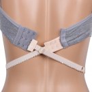 1PC Women Sexy Low Back Backless Bra Strap Adapter Converter Adjustable Extender Dress Accessories B