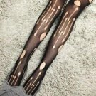 Hot Fashion Women Sexy Black Fishnet Pattern Jacquard Calcetines Leg Warmers Stockings Pantyhose Tig