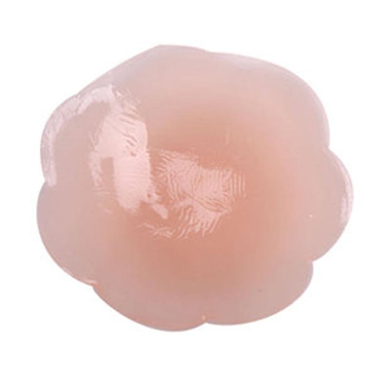 3Pairs Silicone Invisible Nipple Pasties Bra Chest Gel Nipple Stickers Breast Petal Paste Circle Pad