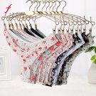 2017 Fashion Floral Print underpants Sexy Women Invisible Underwear Print Briefs G-Strings Ice Silk 