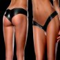 Glamour Womens Sexy Briefs Metallic Color Lingerie G-String Thong Underwear Panties Intimates