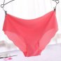 Solid Women Invisible Seamless Soft Thong Lingerie Briefs Hipster Underwear Panties