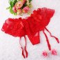 Women Sexy Lace Suspender Garter Belt Matching G-String Thong Set Stocking Stylist