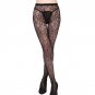1Pc Black Sexy Striped Lace Top Garter Belt Stockings New Fashion Design Lingerie Tights Woman Panty