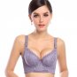 Hot Sale Sexy Women Side Support Deep-V Plunge Push Lift Up B Cup Lace Underwear Bra Casual Bra