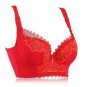 Hot Sale Sexy Women Side Support Deep-V Plunge Push Lift Up B Cup Lace Underwear Bra Casual Bra
