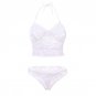 Plus Size French Sexy Lingerie Nightwear Romantic Sleepwear Temptation Lace Split Young Women Underw