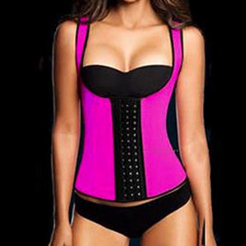 Hot Sexy Women Slimming Belt Corset Neoprene Latex Waist Trainer Body Shaper Modeling Strap Shapewea