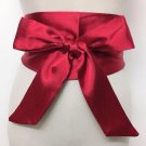Vintage Wide Silk Woman Belt Ladies Double Circle Satin Belts Ceinture Femme Accessories Long Bantom