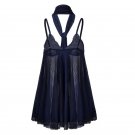 3 pcs/set Sexy Lingerie Babydoll Nightdress Dress Sleepwear Lace Robes Nightgowns X17