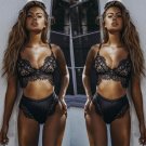 Free Shipping New Women Sexy Lingerie Lace Babydoll G-String Thong Underwear Nightwear Set