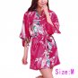 Women\'s Babydoll Night Dress Robe Gown Sleepwear Pyjamas With Belt L Green