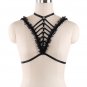 Women Black Lace Tops Elastic Body Cage Strap Exotic Body Harness Bondage Lingerie Belt Adjustable B