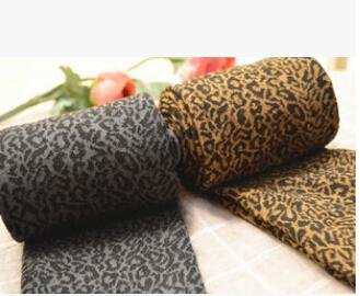 2017 new arrive 200D thick velvet wild leopard was thin backing even pantyhose stockings