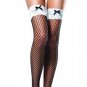 2016 New Black Mesh Silk Stocking White Lace Bowknot Pantyhose Sexy Female Stocking Temptation Women
