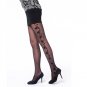 20 Denier Ultra Sheer Summer Black Fashional and Sexy Woman Pattern Jacquard Core-spun Silk Pantyhos
