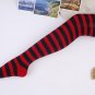 thigh knee long Pure cotton high Large diamond striped sexy stockings pantyhose tights women sexi la
