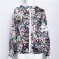 Flower harajuku sweatshirt women Long Sleeve Zipper hoodie Casual moletom women\'s kawaii hoodies Au