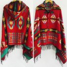 Ethnic Multifunction Bohemian Shawl Scarf Tribal Fringe Hoodies Jacket striped Cardigans blankets Ca