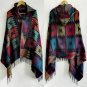 Ethnic Multifunction Bohemian Shawl Scarf Tribal Fringe Hoodies Jacket striped Cardigans blankets Ca
