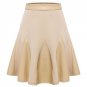 Casual Sexy Summer Faux Leather Lolita Tutu Pleat Mini Women Sun Skirts Female Lady Fluffy Skater Bl