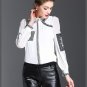 New Spring Summer Casual Full Sleeve Button Solid embroidery Stand Women\'s Shirt White Black Size S