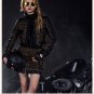 Womens Down Coats CLJ Jackets Sets 2 in 1 Fashion cummerbund skirt Camouflage high quality down coat