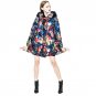Women Down Coats CLJ Jackets Fashion Female Parka Secret Garden Oil Painting Flower Long Outwear Wom