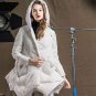 Womens Down Coats and Jackets 2015 New Fashion Down Parka Black White Duck Down Loose Thin Female Lo