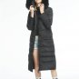 Fashion Womens Down Jacket White Duck Down Coat Zippers Pockets Size S-XL  Black Pink Green Silver N