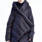 Women\'s down jacket 2016 New Winter Vintage Hooded 90% White duck down Fashion Down Coat Medium Lon