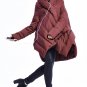 Women\'s down jacket 2016 New Winter Vintage Hooded 90% White duck down Fashion Down Coat Medium Lon