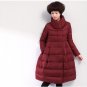 Coat female European station 2016 winter European goods A version loak down jacket female long parag