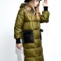Jackets women\'s winter New 2016 thick fashion loose Large size stitching hit color Korean wave Coat