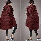 new slim fashion loose large size Slim kneel down jacket women in the long section Women\'s winter j